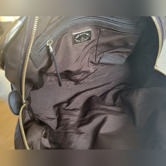 BALLY vintage leather boston bag - Picture 4 of 9